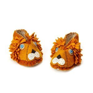 Zooties Lion Infant Shoes - 0-12 Months